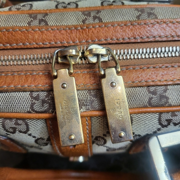 GUCCI GG Monogram Canvas Bowler Bag. - Picture 6 of 16